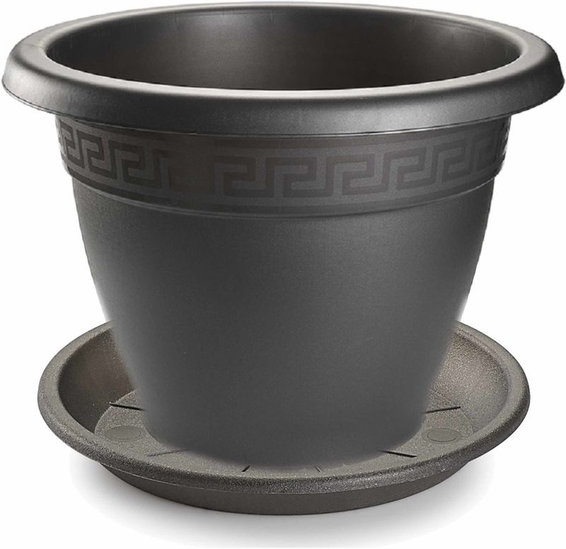 Bloempot - Vaas - Wit - Keramiek