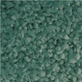 2x busjes fijn decoratie zand/kiezels in het turquoise 480 gram - Decoratie zandkorrels mini steentjes 1 tot 2 mm