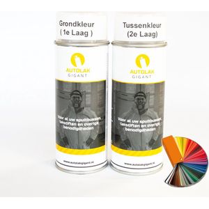 RENAULT - QNY - BLANC QUARTZ-MET. - autolak spuitbus (set) 400ml