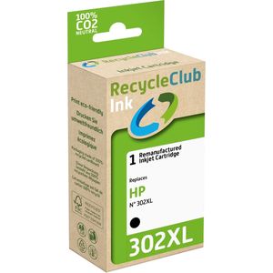 RecycleClub Cartridge compatibel met HP 302 XL Zwart K20739RC