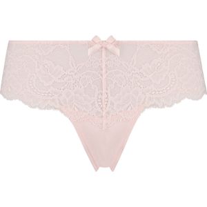 Hunkemöller Dames Lingerie Brazilian Teddy - Roze - maat XL