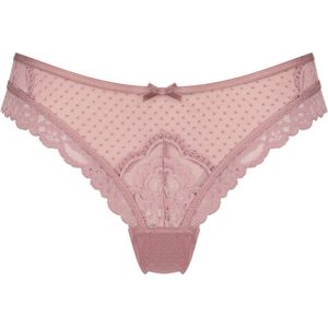 Hunkemöller Dames Lingerie Brazilian Indiana - Paars - maat XL