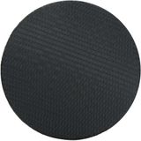 vidaXL Tuintafel 75,5x106 cm poly rattan zwart