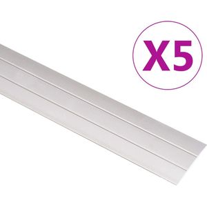 vidaXL Vloerprofielen 5 st 134 cm aluminium goudkleurig