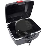 Motor Koffer - Zwart - PP - Waterdicht - Inhoud 24 Liter