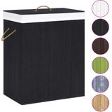 Bamboe Wasmand - Natuurlijk - Uitneembare Voering - Handvatten