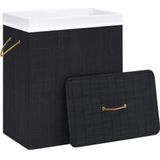 Bamboe Wasmand - Natuurlijk - Uitneembare Voering - Handvatten