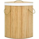Bamboe Wasmand - Decoratief - Uitneembare Voering - Handvatten - Grote Inhoud