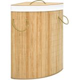 Bamboe Wasmand - Decoratief - Uitneembare Voering - Handvatten - Grote Inhoud