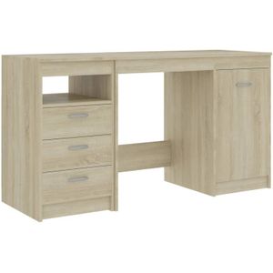 vidaXL-Bureau-140x50x76-cm-spaanplaat-sonoma-eikenkleurig