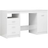 vidaXL-Bureau-140x50x76-cm-spaanplaat-hoogglans-wit