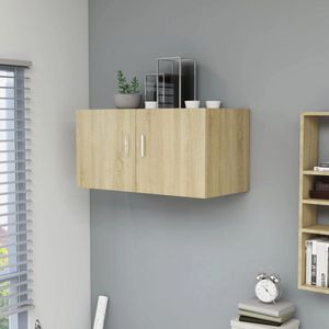 vidaXL-Hangkast-80x39x40-cm-spaanplaat-sonoma-eikenkleurig