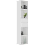 vidaXL Boekenkast 36x30x171 cm bewerkt hout wit