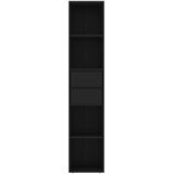 vidaXL-Boekenkast-36x30x171-cm-spaanplaat-zwart