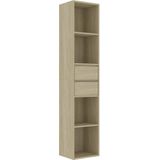 vidaXL-Boekenkast-36x30x171-cm-spaanplaat-sonoma-eikenkleurig