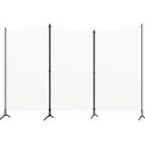 vidaXL Kamerscherm - 3 Panelen - Wit - Stof - Inklapbaar Design