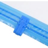 vidaXL - Vacuümopbergzakken - Transparant en Blauw - 20 stuks - 60x40 cm