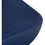 VidaXL-Wastafel-rechthoekig-71x38-cm-keramiek-mat-donkerblauw