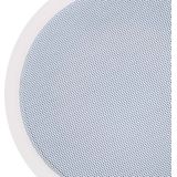 Wand- Plafondluidsprekers - Wit - Metaal en Kunststof - Set van 2