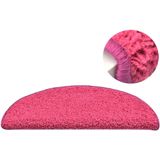Trapmat - Roze - 100% Getuft PP - Antislip en Wasbaar - Set van 15
