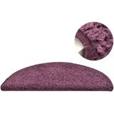 vidaXL Trapmatten - Donkerpaars - 100% Getuft PP - 15 Stuks