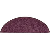 vidaXL Trapmatten - Donkerpaars - 100% Getuft PP - 15 Stuks