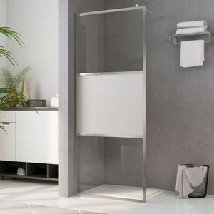 VidaXL-Inloopdouchewand-halfmat-80x195-cm-ESG-glas