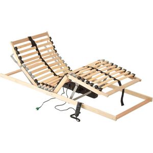 vidaXL Lattenbodem met 28 latten 7 zones elektrisch 70x200 cm