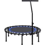 vidaXL Fitnesstrampoline met handgreep en veiligheidsmat 102 cm