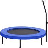 VidaXL Fitnesstrampoline met Handgreep en Veiligheidsmat 122 cm