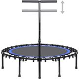 vidaXL Fitnesstrampoline met handgreep 122 cm