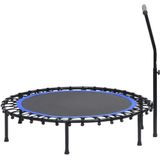 vidaXL Fitnesstrampoline met handgreep 122 cm