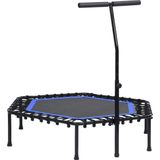 vidaXL Fitnesstrampoline met handgreep 122 cm