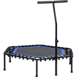 vidaXL Fitnesstrampoline met handgreep 122 cm