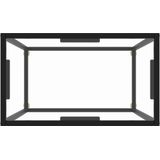 Konsolentisch Transparent 60x35x75 cm Hartglas Vidaxl