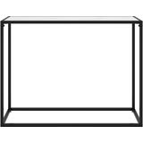 VidaXL Wandtafel 100x35x75 cm Gehard Glas Wit