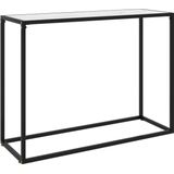 VidaXL Wandtafel 100x35x75 cm Gehard Glas Wit