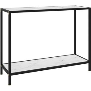 vidaXL-Wandtafel-100x35x75-cm-gehard-glas-wit