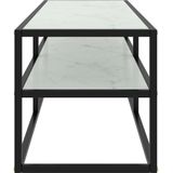 vidaXL-Tv-meubel-met-wit-marmerglas-120x40x40-cm-zwart