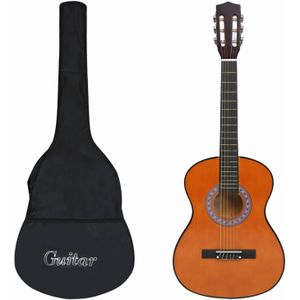 vidaXL Gitaar klassiek beginner met tas 3/4 36"