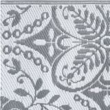 vidaXL ARAKIL Buitenkleed - Lichtgrijs - Polypropyleen - 120x180 cm