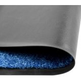 vidaXL Deurmat - Blauw - 100% Polyamide - Wasbaar - Anti-slip