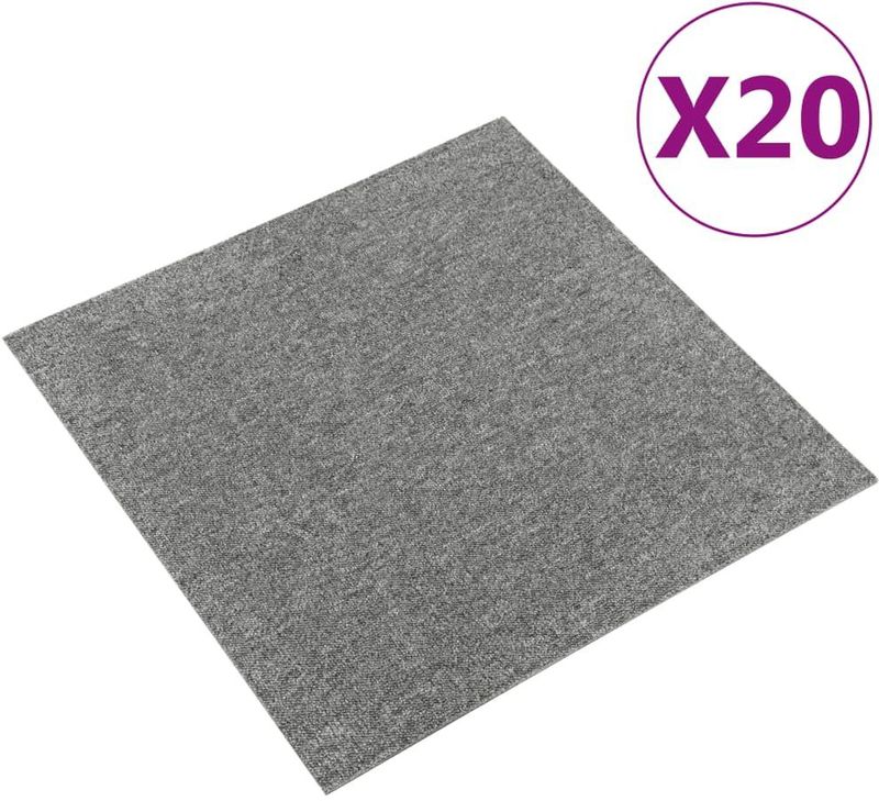 VidaXL-Tapijttegels-20-st-5-m²-50x50-cm-grijs