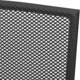 vidaXL Tuinstoelen 4 st mesh ontwerp staal antraciet