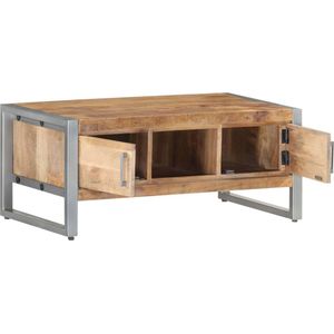 VidaXL Salontafel 95x50x40 cm - Ruw Mangohout