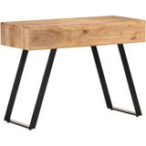 VidaXL Bureau Natuurlijke Randen 107x45x79 cm Massief Acaciahout