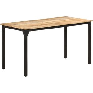 vidaXL-Eettafel-140x70x76-cm-ruw-mangohout