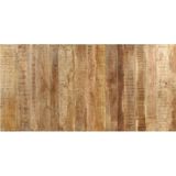 vidaXL Eettafel 200x100x76 cm ruw mangohout