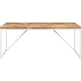 VidaXL Eettafel 180x90x76 cm Massief Acacia- en Mangohout