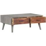 vidaXL-Salontafel-100x60x40-cm-massief-ruw-mangohout-grijs